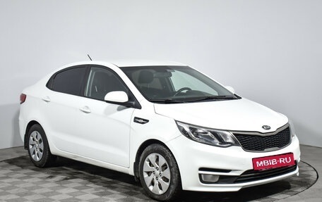 KIA Rio III рестайлинг, 2017 год, 525 000 рублей, 3 фотография