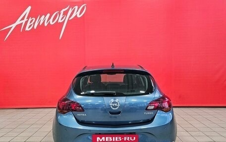 Opel Astra J, 2013 год, 815 000 рублей, 4 фотография