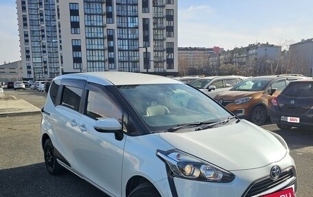 Toyota Sienta II, 2016 год, 1 390 000 рублей, 2 фотография