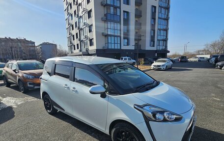 Toyota Sienta II, 2016 год, 1 390 000 рублей, 9 фотография