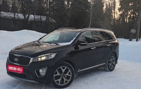 KIA Sorento III Prime рестайлинг, 2016 год, 2 380 000 рублей, 2 фотография