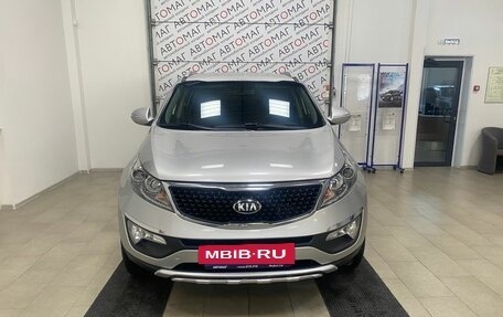 KIA Sportage III, 2013 год, 1 169 000 рублей, 2 фотография