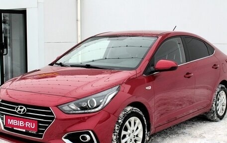 Hyundai Solaris II рестайлинг, 2017 год, 1 425 000 рублей, 1 фотография