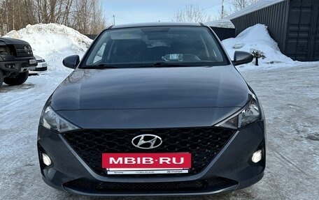 Hyundai Solaris II рестайлинг, 2021 год, 1 730 000 рублей, 3 фотография