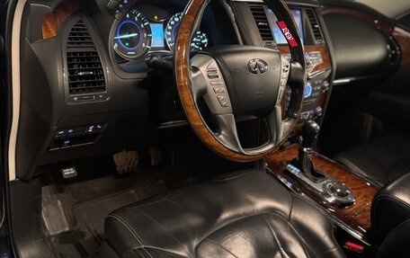 Infiniti QX80 I рестайлинг, 2017 год, 4 000 000 рублей, 13 фотография