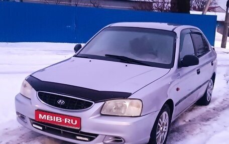 Hyundai Accent II, 2005 год, 235 000 рублей, 1 фотография