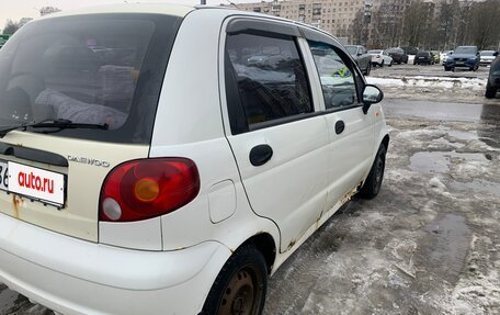 Daewoo Matiz I, 2008 год, 155 000 рублей, 6 фотография