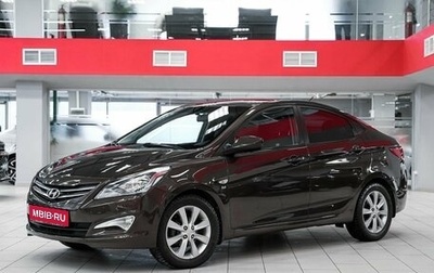 Hyundai Solaris II рестайлинг, 2014 год, 690 000 рублей, 1 фотография