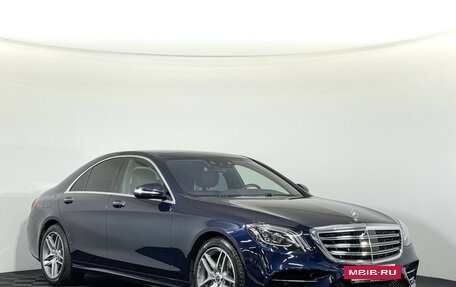 Mercedes-Benz S-Класс, 2019 год, 6 997 000 рублей, 3 фотография