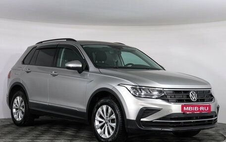 Volkswagen Tiguan II, 2021 год, 3 497 000 рублей, 3 фотография