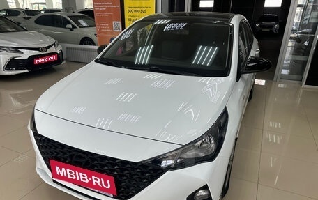 Hyundai Solaris II рестайлинг, 2021 год, 1 480 000 рублей, 1 фотография