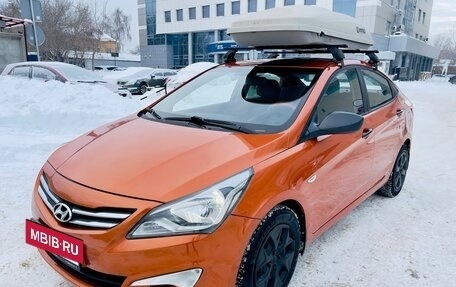 Hyundai Solaris II рестайлинг, 2015 год, 649 000 рублей, 10 фотография