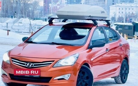 Hyundai Solaris II рестайлинг, 2015 год, 649 000 рублей, 27 фотография