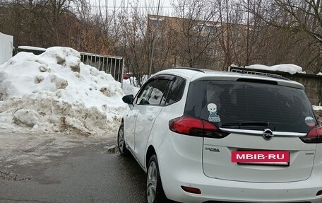 Opel Zafira C рестайлинг, 2014 год, 1 350 000 рублей, 29 фотография