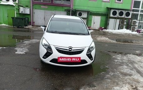 Opel Zafira C рестайлинг, 2014 год, 1 350 000 рублей, 35 фотография