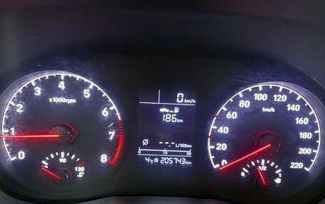 Hyundai Solaris II рестайлинг, 2017 год, 820 000 рублей, 15 фотография