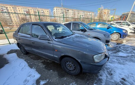 Hyundai Accent II, 1999 год, 155 000 рублей, 3 фотография