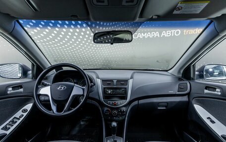 Hyundai Solaris II рестайлинг, 2011 год, 803 000 рублей, 14 фотография