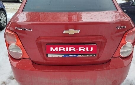 Chevrolet Aveo III, 2012 год, 600 000 рублей, 4 фотография