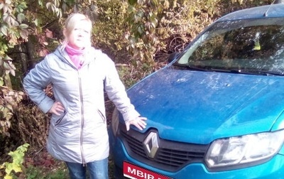 Renault Sandero II рестайлинг, 2018 год, 890 000 рублей, 1 фотография