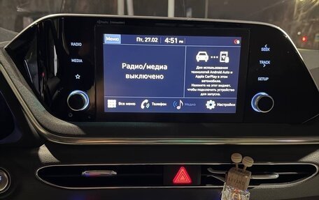 Hyundai Sonata VIII, 2021 год, 2 480 000 рублей, 9 фотография