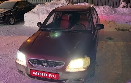 Hyundai Accent II, 2003 год, 300 000 рублей, 1 фотография