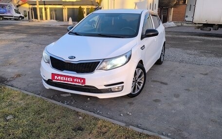 KIA Rio III рестайлинг, 2017 год, 995 000 рублей, 1 фотография