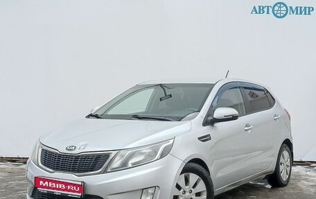 KIA Rio III рестайлинг, 2014 год, 855 000 рублей, 1 фотография
