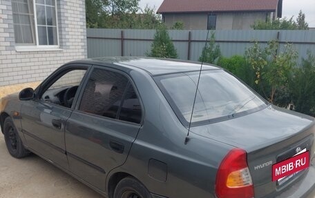Hyundai Accent II, 2003 год, 285 000 рублей, 3 фотография