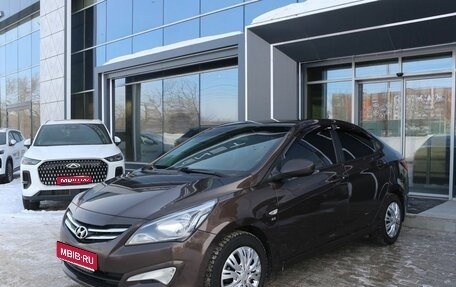 Hyundai Solaris II рестайлинг, 2016 год, 1 050 000 рублей, 1 фотография