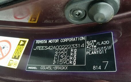 Toyota Highlander III, 2013 год, 2 395 000 рублей, 27 фотография