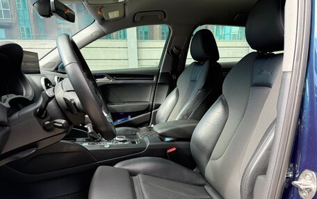 Audi A3, 2018 год, 2 300 000 рублей, 11 фотография