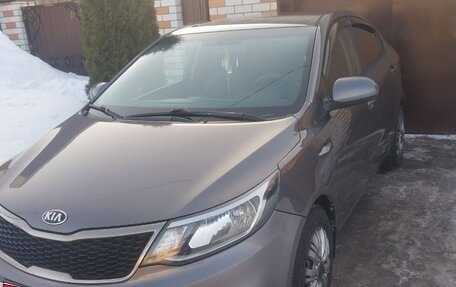 KIA Rio III рестайлинг, 2015 год, 870 000 рублей, 1 фотография