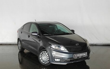 KIA Rio III рестайлинг, 2017 год, 927 000 рублей, 3 фотография