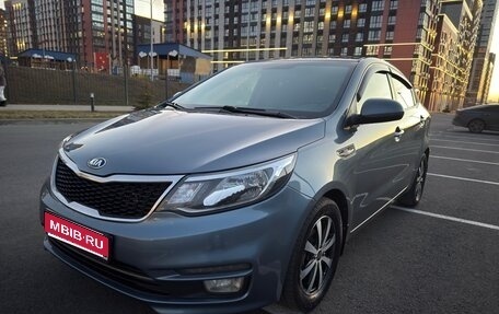 KIA Rio III рестайлинг, 2015 год, 865 000 рублей, 1 фотография