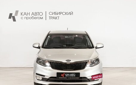 KIA Rio III рестайлинг, 2015 год, 990 000 рублей, 2 фотография