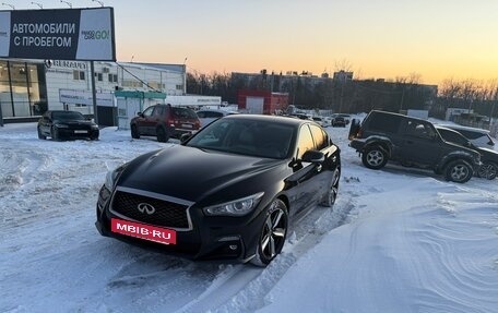 Infiniti Q50 I рестайлинг, 2017 год, 2 400 000 рублей, 20 фотография