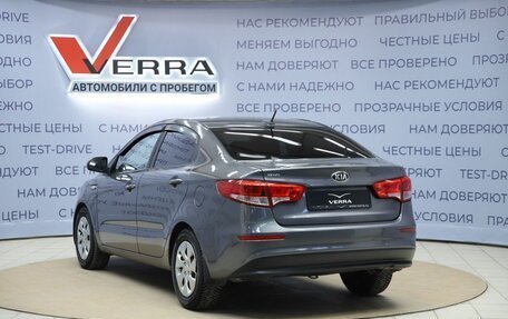 KIA Rio III рестайлинг, 2017 год, 990 000 рублей, 7 фотография