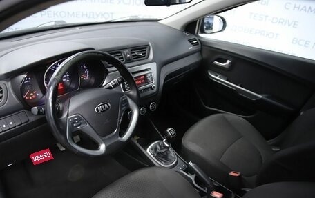 KIA Rio III рестайлинг, 2017 год, 990 000 рублей, 10 фотография