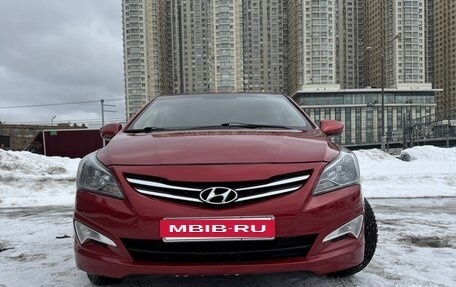 Hyundai Solaris II рестайлинг, 2014 год, 640 000 рублей, 3 фотография