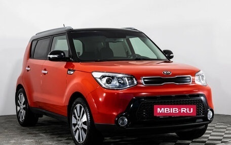KIA Soul II рестайлинг, 2016 год, 1 599 000 рублей, 3 фотография
