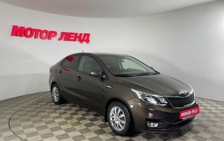 KIA Rio III рестайлинг, 2017 год, 863 000 рублей, 3 фотография