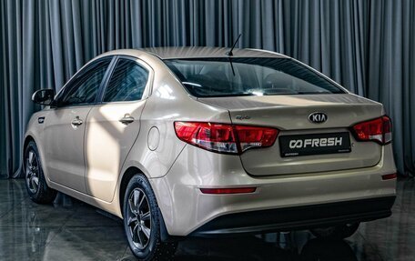 KIA Rio III рестайлинг, 2015 год, 999 000 рублей, 2 фотография