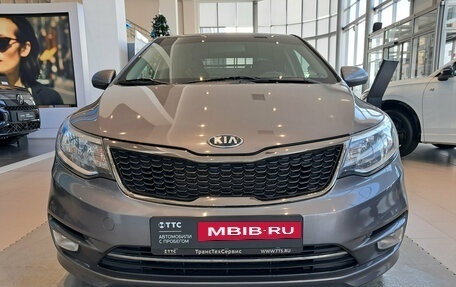 KIA Rio III рестайлинг, 2016 год, 2 фотография