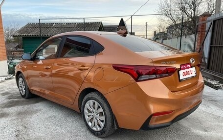 Hyundai Solaris II рестайлинг, 2017 год, 1 350 000 рублей, 5 фотография