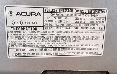 Acura MDX III рестайлинг, 2014 год, 870 000 рублей, 10 фотография