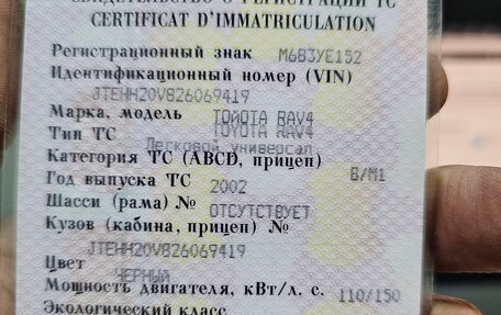 Toyota RAV4, 2002 год, 515 000 рублей, 36 фотография