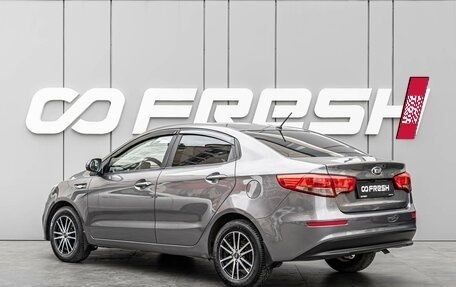 KIA Rio III рестайлинг, 2016 год, 999 000 рублей, 2 фотография