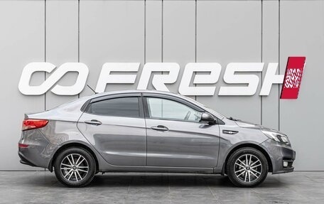 KIA Rio III рестайлинг, 2016 год, 999 000 рублей, 5 фотография