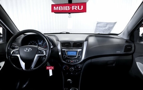 Hyundai Solaris II рестайлинг, 2013 год, 599 000 рублей, 12 фотография